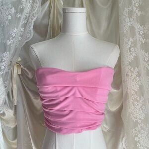 Pink Zara Tube Top